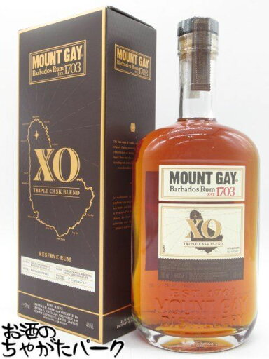 マウントゲイ XO ラム 箱付き 正規品 43度 700ml マウントゲイ XO ラム 箱付き 正規品 43度 700ml