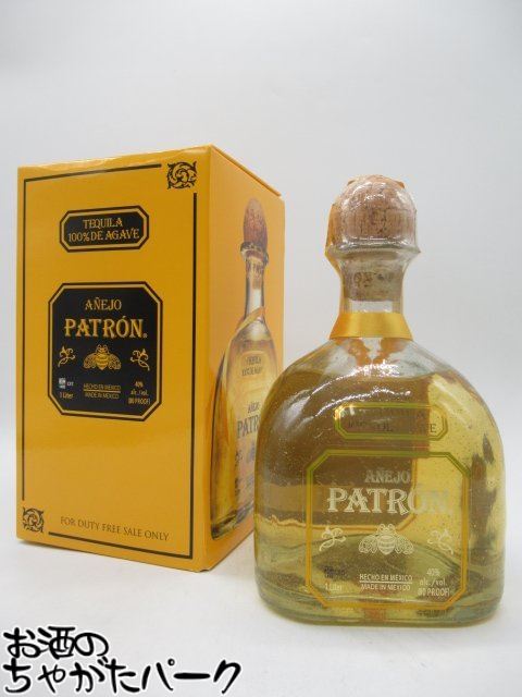 パトロン アネホ 箱付き 並行品 40度 1000ml