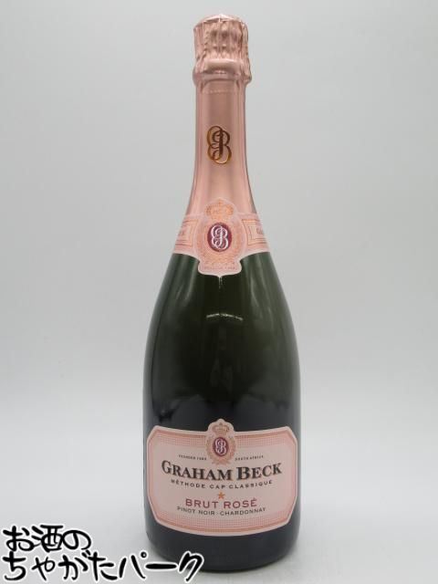 ブラックフライデー期間中エントリーでポイント10倍！グラハム ベック ブリュット ロゼ ROSE スパークリングワイン 750ml