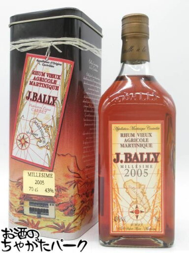 J.バリー ミレジム 2005 ラム 正規品 43度 700ml J.バリー ミレジム 2005 ラム 正規品 43度 700ml