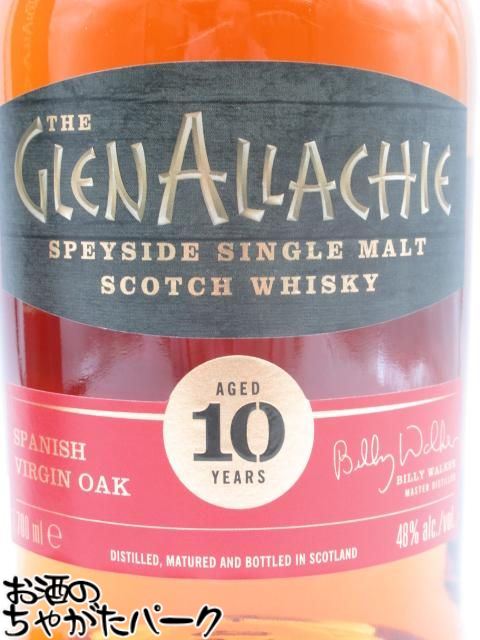 11月1日限定！エントリーでポイントバック100％を狙え！グレンアラヒー 10年 スパニッシュ ヴァージンオーク フィニッシュ 並行品 48度 700ml