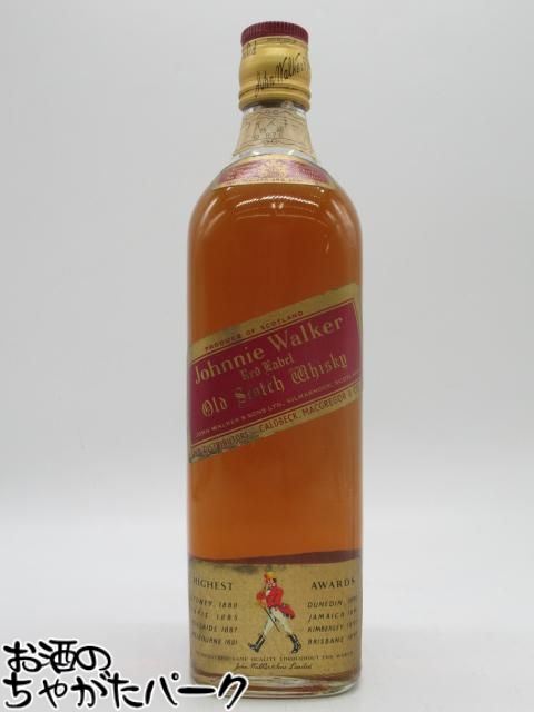 ブラックフライデー期間中エントリーでポイント10倍！【古酒】 ジョニーウォーカー 赤 レッドラベル 特級表示 (Y876) 正規品 三菱商事 43度 760ml [LL-0702-17]