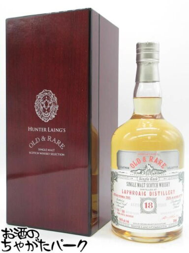 ラフロイグ 18年 2005 リフィルホグスヘッド オールド&レア (ハンターレイン) 50.6度 700ml ラフロイグ 18年 2005 リフィルホグスヘッド オールド&レア (ハンターレイン) 50.6度 700ml