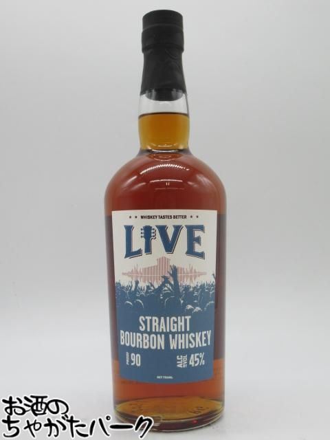 ライブ ストレートバーボンウイスキー 45度 750ml