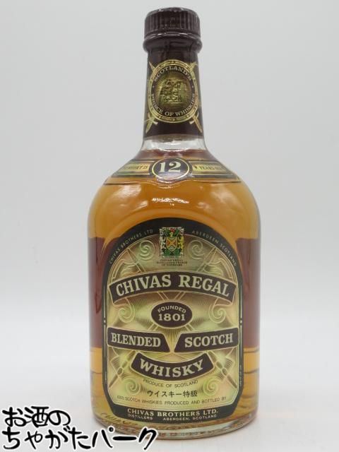 ブラックフライデー期間中エントリーでポイント10倍！【古酒】 シーバスリーガル 12年 特級表示 沖縄正規品 国場組商事部 43度 750ml [LL-1031-22]