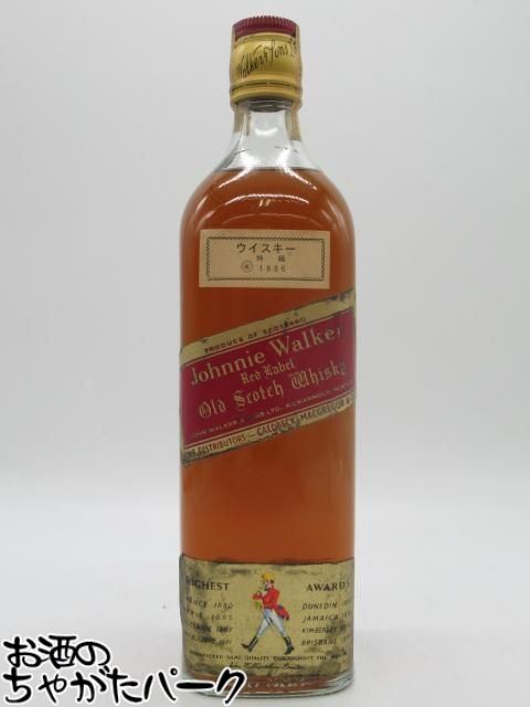 【古酒】 ジョニーウォーカー 赤 レッドラベル 特級表示 (K1886) 正規品 三菱商事 43度 760ml [LL-1031-35]