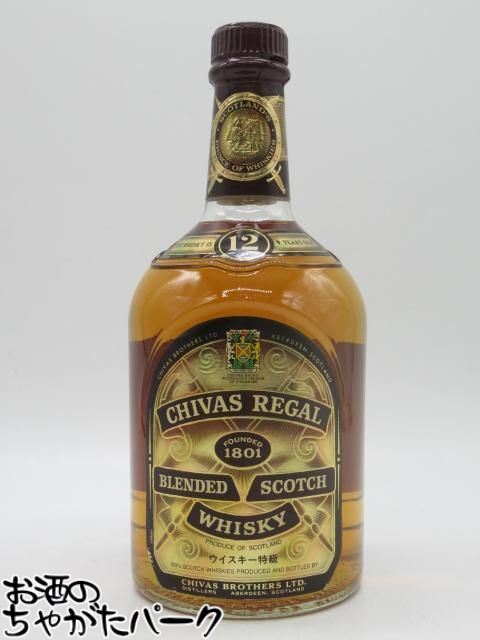 ブラックフライデー期間中エントリーでポイント10倍！【古酒】 シーバスリーガル 12年 特級表示 正規品 キリンシーグラム 43度 750ml [LL-1031-23-2]