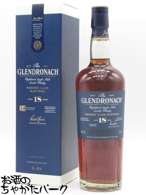 ブラックフライデー期間中エントリーでポイント10倍！【現行ボトル】 グレンドロナック 18年 正規品 43度 700ml