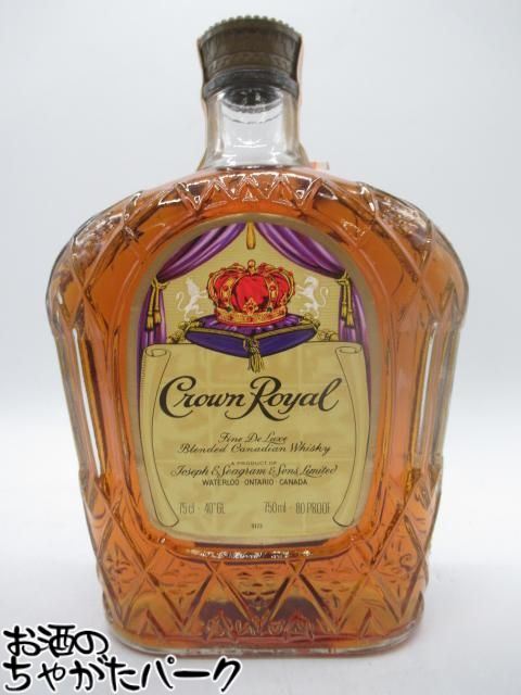 商品説明[オールドボトル (古酒・終売品)]　＞ [バーボン・カナディアン・その他][カナディアン] ※タイトルにある[記号]は当店の管理番号です。 ●●[古酒]における注意点●● 年数経過品の為、ラベルやボトルの汚れ、また液面低下が見られる場合があります。 画像でご判断の上でお買い求めください。 またキャップがコルク栓の場合は開栓時に砕ける可能性がありますので、よくコルクを湿らせてから指でつまんでゆっくりと少しずつ開封するようにしてください。一気に力を加えると確実に砕けます。 上記の内容を十分にご理解の上で、ノークレーム・ノーリターンでお買い求めください。 　