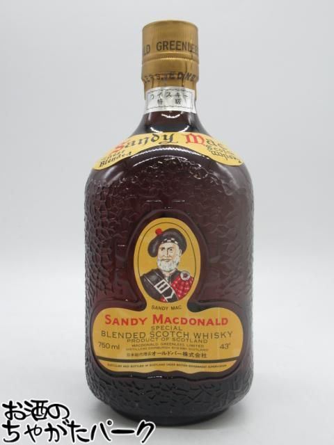商品説明[オールドボトル (古酒・終売品)]　＞ [ウイスキー　　スコッチ・アイリッシュ][スコッチ] 懐かしいあの頃の味わいをどうぞ。 ※タイトルにある記号は当店の管理番号です。 ●●[古酒]における注意点●● 年数経過品の為、ラベルやボトルの汚れ、また液面低下が見られる場合があります。 画像でご判断の上でお買い求めください。 またキャップがコルク栓の場合は開栓時に砕ける可能性がありますので、よくコルクを湿らせてから指でつまんでゆっくりと少しずつ開封するようにしてください。一気に力を加えると確実に砕けます。 上記の内容を十分にご理解の上で、ノークレーム・ノーリターンでお買い求めください。 　