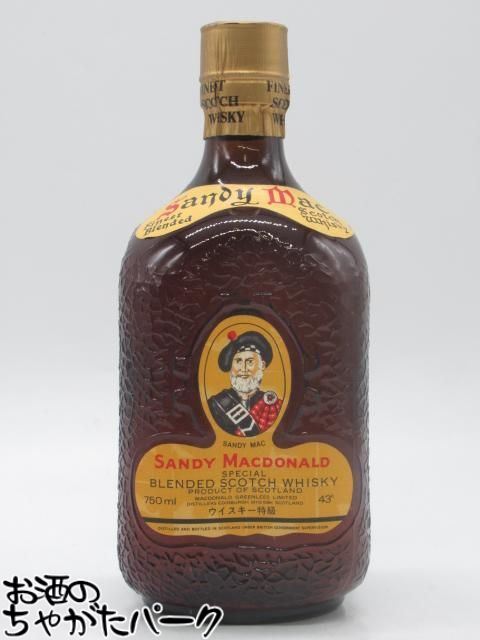 商品説明[オールドボトル (古酒・終売品)]　＞ [ウイスキー　　スコッチ・アイリッシュ][スコッチ] 懐かしいあの頃の味わいをどうぞ。 ※タイトルにある記号は当店の管理番号です。 ●●[古酒]における注意点●● 年数経過品の為、ラベルやボトルの汚れ、また液面低下が見られる場合があります。 画像でご判断の上でお買い求めください。 またキャップがコルク栓の場合は開栓時に砕ける可能性がありますので、よくコルクを湿らせてから指でつまんでゆっくりと少しずつ開封するようにしてください。一気に力を加えると確実に砕けます。 上記の内容を十分にご理解の上で、ノークレーム・ノーリターンでお買い求めください。 　