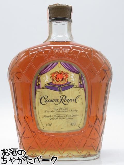 商品説明[オールドボトル (古酒・終売品)]　＞ [バーボン・カナディアン・その他][カナディアン] ※タイトルにある[記号]は当店の管理番号です。 ●●[古酒]における注意点●● 年数経過品の為、ラベルやボトルの汚れ、また液面低下が見られる場合があります。 画像でご判断の上でお買い求めください。 またキャップがコルク栓の場合は開栓時に砕ける可能性がありますので、よくコルクを湿らせてから指でつまんでゆっくりと少しずつ開封するようにしてください。一気に力を加えると確実に砕けます。 上記の内容を十分にご理解の上で、ノークレーム・ノーリターンでお買い求めください。 　
