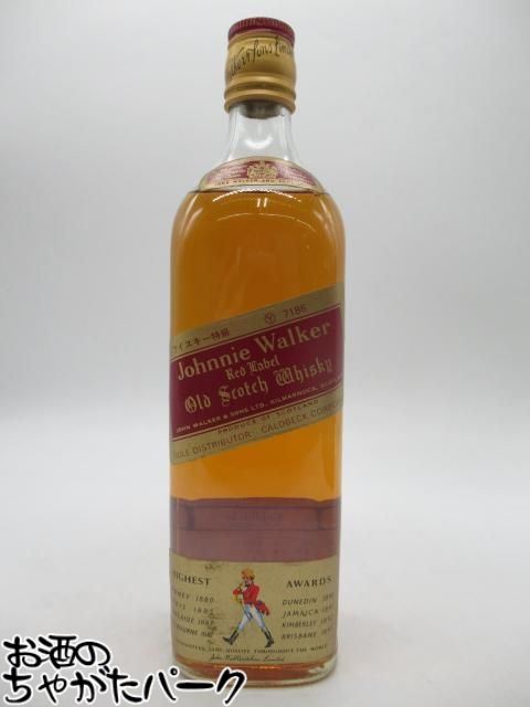 【古酒】 ジョニーウォーカー 赤 レッドラベル 特級表示 (Y7186) 正規品 コールドベック 43度 760ml [LL-0804-49]
