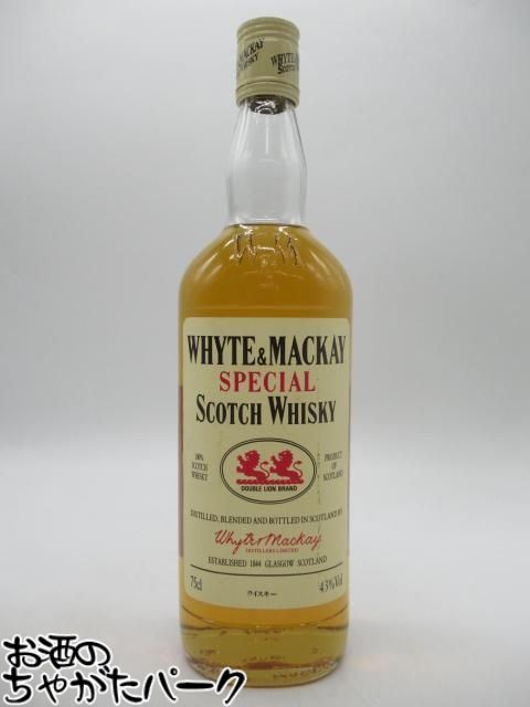 【マラソン期間中エントリーでポイント10倍！】【古酒】 ホワイト＆マッカイ スペシャル 正規品 明治屋 43度 750ml ■90年代と思われる [LL-0804-83]
