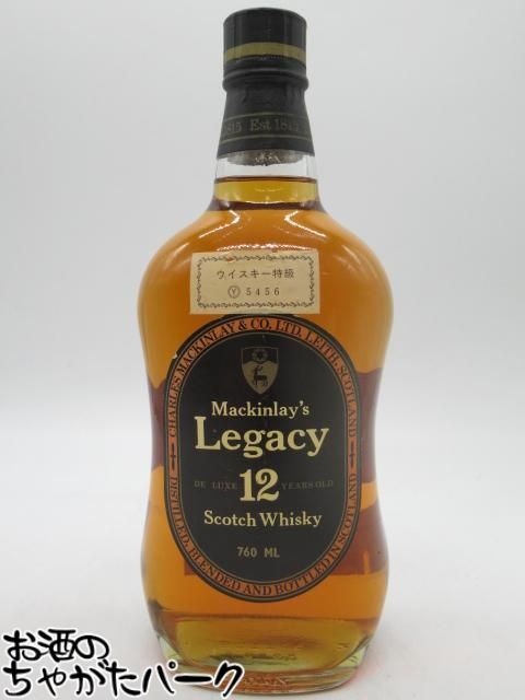 【古酒】 マッキンレー 12年 レガシー 特級表示 (Y5456) 正規品 合同酒精 43度 760ml [LL-0804-86]