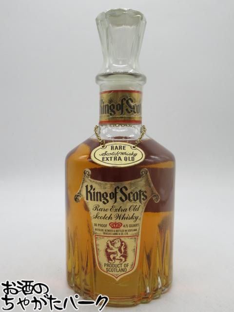 【古酒】 キング オブ スコッツ デキャンタ 43度 760ml ■80年代と思われる [LL-0910-24-2]