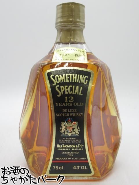 【古酒】 サムシング スペシャル 12年 特級表示 並行品 東食 43度 750ml [LL-0910-35]