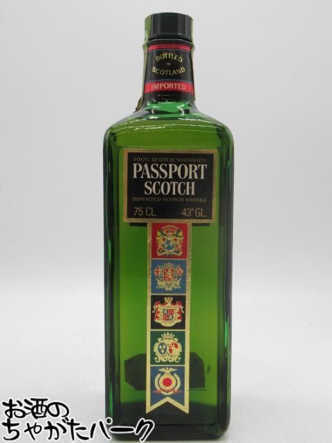 【古酒】 パスポート プラキャップ 従価表示 正規品 キリンシーグラム 43度 750ml [LL-0910-57]