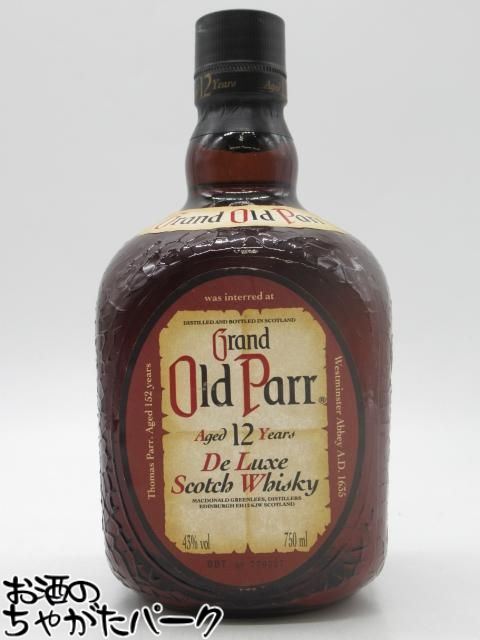 【古酒】 オールドパー 12年 43度 750ml [RS-0919-13-5]