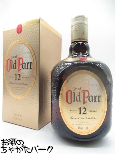 オールドパー　ウイスキー オールドパー 12年 箱付き 並行品 40度 1000ml ■玉付き商品ではありません。