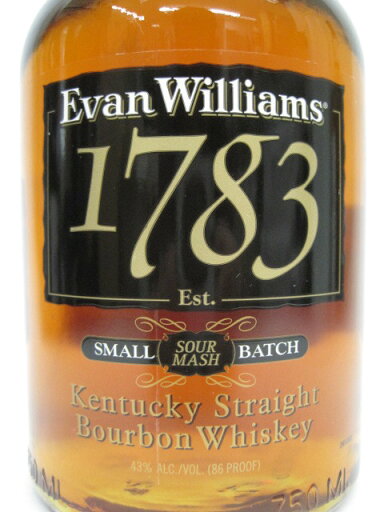 エヴァン ウィリアムス 1783 (10年) 並行品 43度 750ml