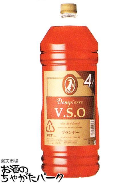 ニッカ ドンピエール VSO ペットボトル 4l 4000ml