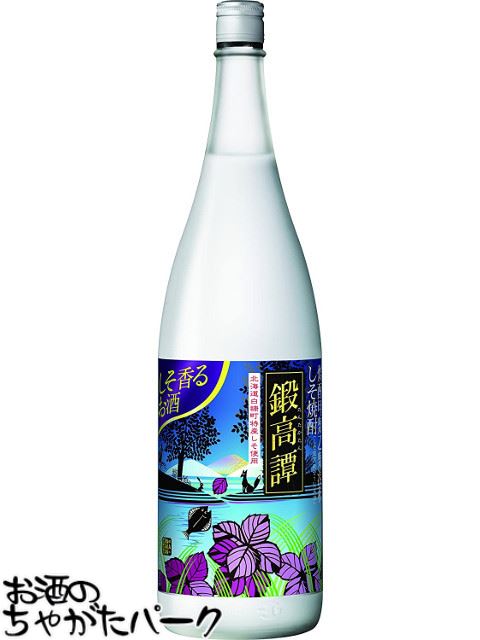 【焼酎祭り1680円均一】 合同酒精 紫蘇焼酎 鍛高譚 (たんたかたん) 20度 1800ml