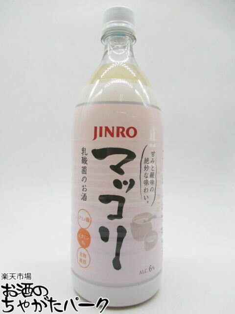 JINRO 眞露 (真露) マッコリ ペットボトル 1000ml