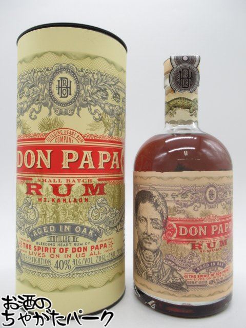 【ギフト】 ドンパパ 7年 ラム 箱付き 正規品 40度 700ml