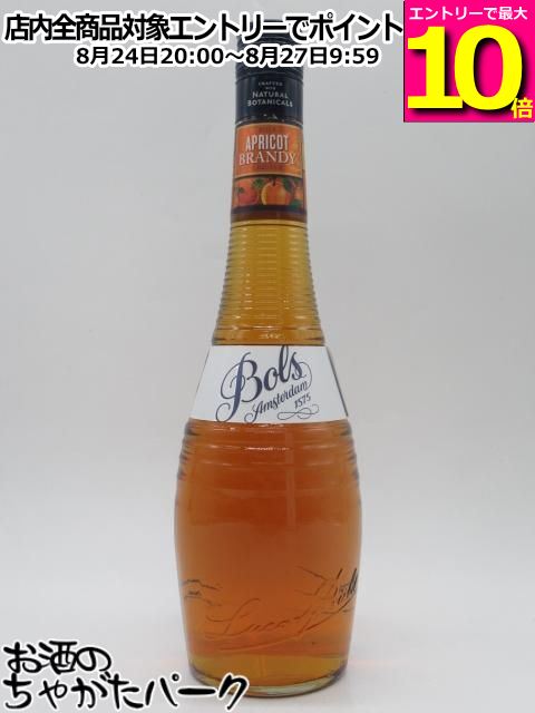商品説明[リキュール]　＞ [ボルス(BOLS)]オランダ産。 アーモンドをおもわせる味わいは、ボルスのなかでも特に人気があるリキュールの一つ。 数種類のハーブと厳選されたコニャックがアプリコットの香味を引き出しています。 【BOLS　APRICOT　BRANDY】 　