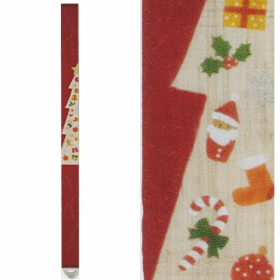 【お取り寄せ】麻細タペストリー『クリスマスツリー』（掛軸、和風タペストリー）【合計金額送料無料】【ク ...
