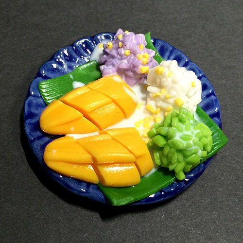 【ミニチュア タイ料理 カオニョ・マンモアン】(11)ミニチュアタイ料理模型ミニチュア雑貨タイ雑貨アジアン雑貨 [3]