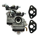 2セット ワルボロ WYJタイプキャブレター ガスケット付 社外品 刈払機・草刈機用 【排気量:26 ...