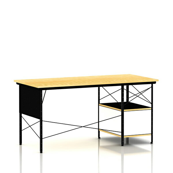 イームズ デスクユニット ファイル:左ファイル/フレーム:ブラック/フィニッシュ:ナチュラルカラー【ハーマンミラー】【受注生産品】*LRS* [2]