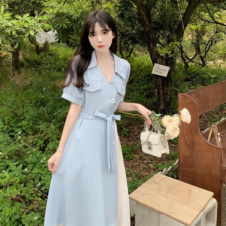 清楚ワンピース M S GRACY - エムズグレイシー カメリアリボン 上品
