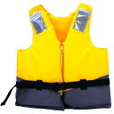 日本船具 小児用 小型船舶用救命胴衣 NS-4000-2 イエロー | 桜マーク 国土交通省 型式承認品 固定式 黄色 ライフジャケット 水難 タイプA 小型船...