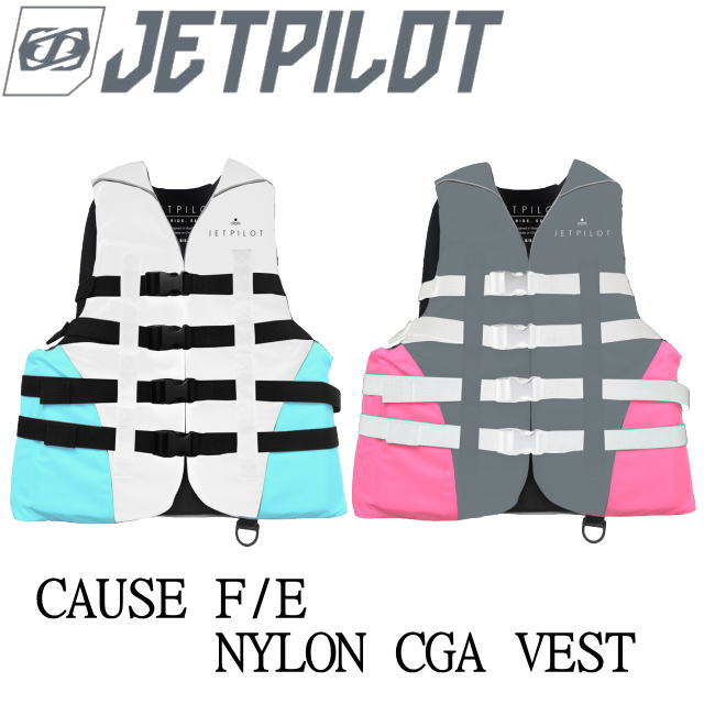 ★店頭在庫より★【JETPILOT/ジェットパイロット】JA22227CGA　 LADIES　レディース　ライフジャケット　CAUSE F/E LADIES NYLON CGA VEST(JCI予備検査承認)