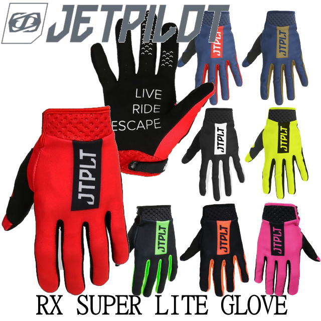 ★店頭在庫限り★【JETPILOT/ジェットパイロット】JA19305　《RX SUPERLITE GLOVE》マリングロ−ブ　ウエイクボ−ド　スマホ操作OK