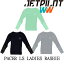 ★SALE★【JETPILOT ジェットパイロット】S21515 HOODED RASHIE LADHIES RASHIE レディースラッシュテ..