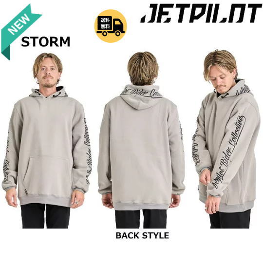 SALE★【JETPILOT/ジェットパイロット】W25707 DARK SCRIPT パーカー プルオーバー セール SALE