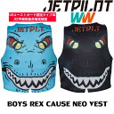 ★店頭在庫より★【JETPILOT/ジェットパイロット】JA22211B-CGA《BOYS REX CAUSE NEO CGA VEST》JCI認定型 海に川...