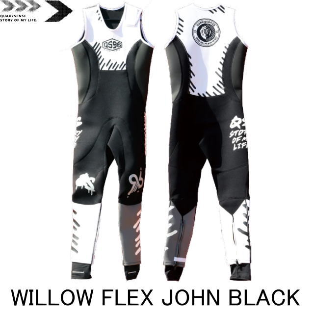 ★店頭在庫限り★【QUAKYSENSE/クエーキーセンス】22SSA015BK　WILLOW　FLEX　JHON　ジョン　ウエット