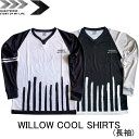 ★ネコポス送料無料★【QUAKYSENSE/クエーキーセンス】24WCL WILLOW COOL SHIRTS クールシャツ長袖