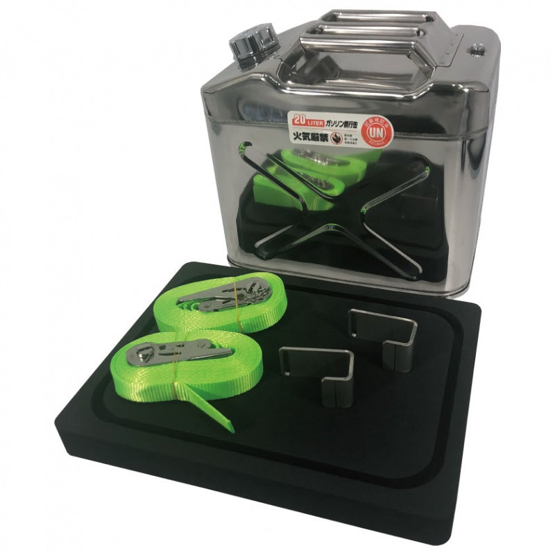 リアデッキ ガソリン缶キャリーセット ガソリン缶セット 20L JL15101-SET-20 ツーリング YAMAHA Kawasaki ヤマハ カワサキ ジ...