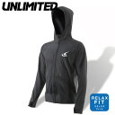 【UNLIMITED アンリミテッド】ULR0402 UNLIMITED HYDRO HOODIE ラッシュパーカー メンズ フード付 ラッシュガード アン...