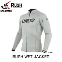 ★NEW★【UNLIMITED・アンリミテッド 】UWA2240 UNLIMITED RUSH ウェットジャケット メンズ ジャケット ネオプレーン ウエッ...