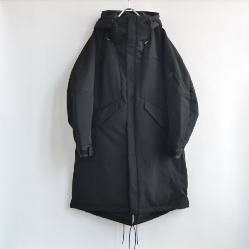LANTERN (ランタン) HEATING HOODED COAT (BLACK)
