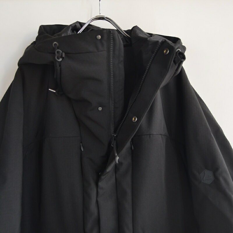 LANTERN (ランタン) HEATING HOODED COAT (BLACK)