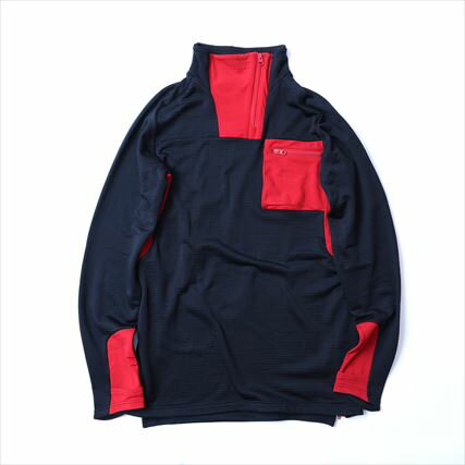 Rakuten - NANGA(ナンガ) ポーラテック パワーグリッド プロ レベル3 ジャケット（メンズ）BLK×RED