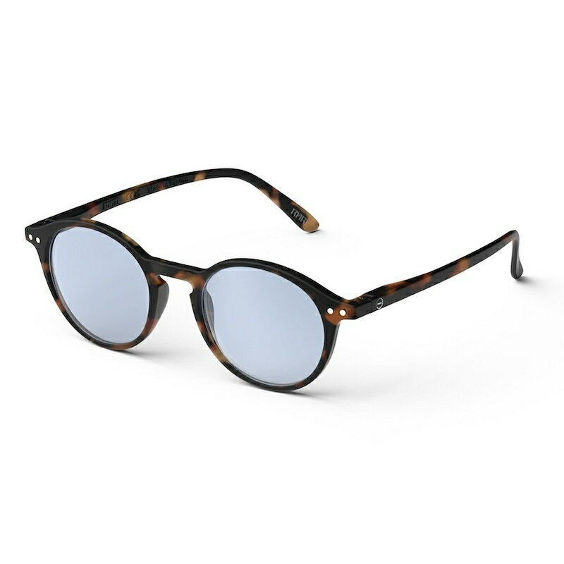 Rakuten - IZIPIZI（イジピジ） SUN LIGHTCOLOR #D-Tortoise(Light blue lenses)